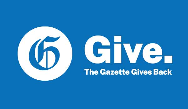 Gazette give back logo
