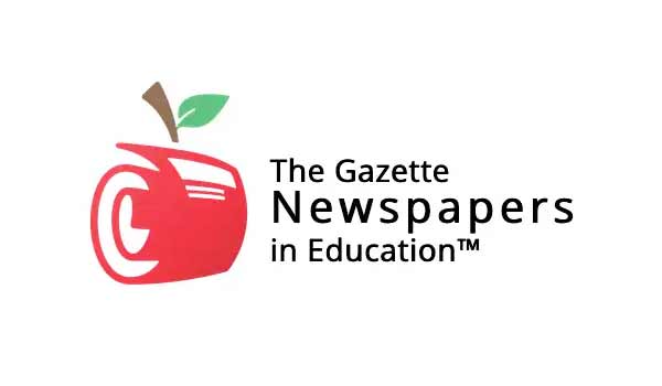 Gazette newspapers in education logo